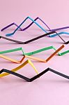 Colourful Graph Stock Photo