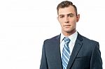 Confident Young Businessman Stock Photo