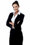 Confident Young Corporate Woman Stock Photo