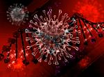 Corona Virus Incolor Background Stock Photo