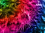 Corona Virus Incolor Background Stock Photo