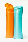 Cosmetic Bottles Stock Photo