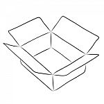 Drawing Of Box Stock Photo