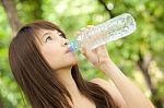 Drinking Water Stock Photo