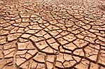 Dry Cracked Ground Stock Photo