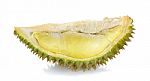 Durian Isolated On The White Background Stock Photo