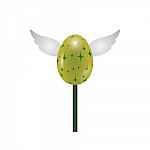 Easter Egg Fly Wing Lollipop Sweet Realistic Color Design  Stock Photo