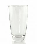 Empty Glass. Isolated On A White Background Stock Photo