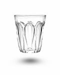 Empty Glass Isolated On A White Background Stock Photo