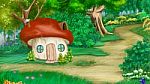 Fairy Tale Mushroom House In A Summer Forest Stock Photo