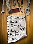 Father Day Stock Photo