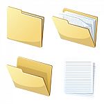 File Icon Stock Photo