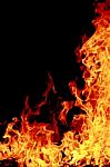 Fire Background Stock Photo