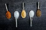 Food Ingredients And Condiment  Stock Photo