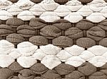 Foot Wipes Pattern Texture Stock Photo