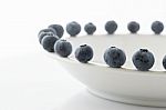 Fresh Blueberries Closeup Stock Photo