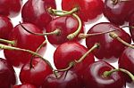 Fresh Cherries Stock Photo