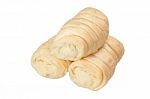 Fresh Cream Cornet Bread Stock Photo