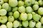 Fresh Monkey Apple Fruit Background Stock Photo