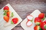 Fresh Strawberries Stock Photo