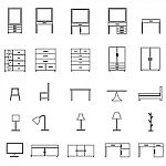 Furniture Icons Set Stock Photo