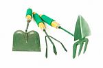 Gardening Groundworks Tools Stock Photo