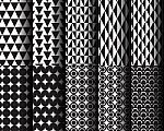 Geometric Style Pattern 001 Stock Photo