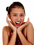 Girl Laughing Stock Photo