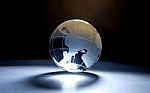 Glass Globe Stock Photo