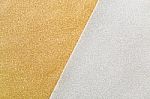 Gold And Silver Glitter Two Tone Background Stock Photo