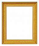 Gold Frame Stock Photo