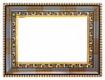 Gold Frame Stock Photo