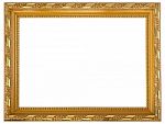 Gold Frame Stock Photo