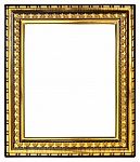 Gold Frame Stock Photo