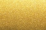 Gold Glitter Bokeh Background Stock Photo