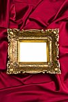 Gold Picture Frame Stock Photo