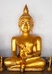 Golden Buddha Thailand Stock Photo