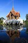 Golden Pavilion Stock Photo