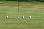 Golf Ball Stock Photo