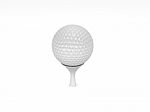 Golf Ball Stock Photo