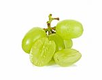 Grape Isolated On A White Background Stock Photo