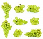 Grape Isolated On A White Background Stock Photo