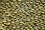 Gravel Wall Stock Photo