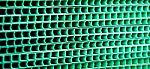 Green Woven Metallic Grunge Grid Striped Abstract Background,sensitive Focus Stock Photo