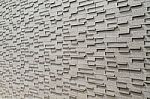 Grey Brick Wall Texture Or Background Stock Photo