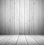 Grey Wood Room Texture Background Stock Photo