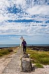 Griffiths Island Lighthouse Stock Photo