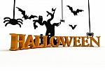 Halloween Night - Fear - Tradition - Recurrence Stock Photo