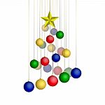 Hanging Christmas Bauble Stock Photo