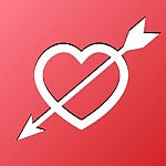 Heart Arrow Love Stock Photo